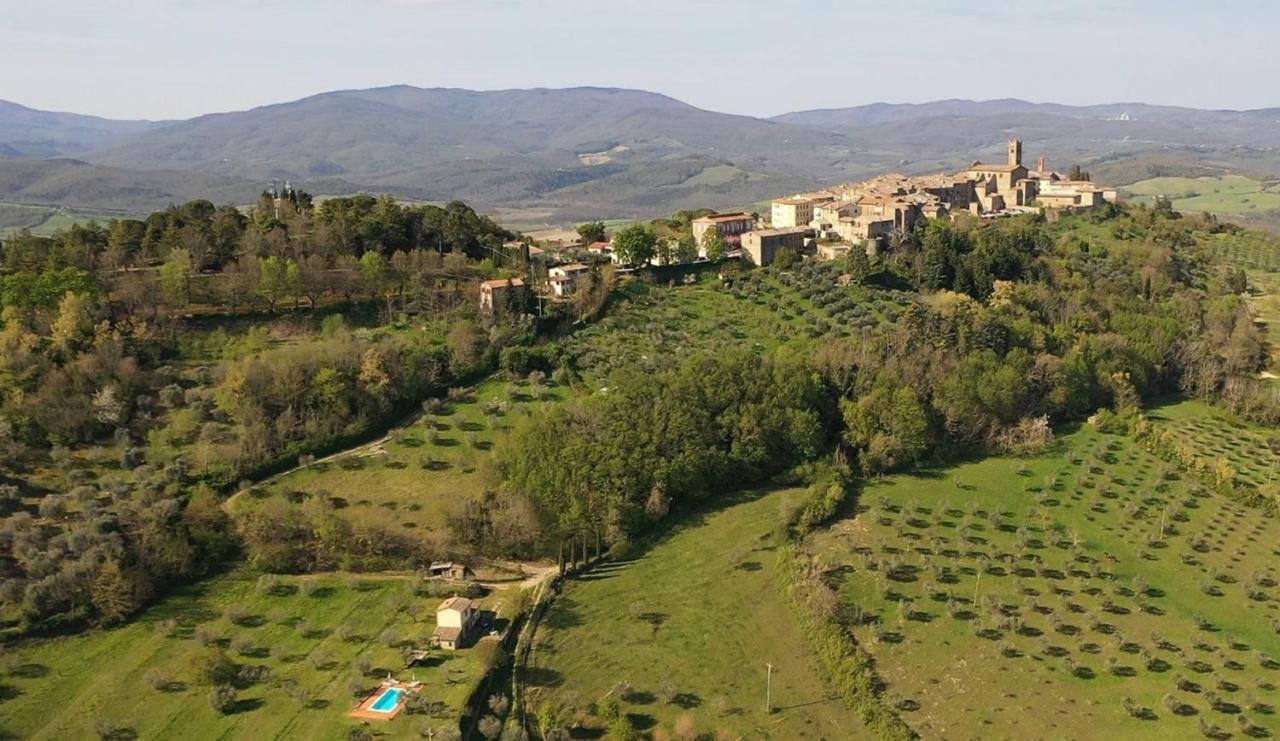 Villa San Regolino Whit Private Pool Radicondoli Exterior foto